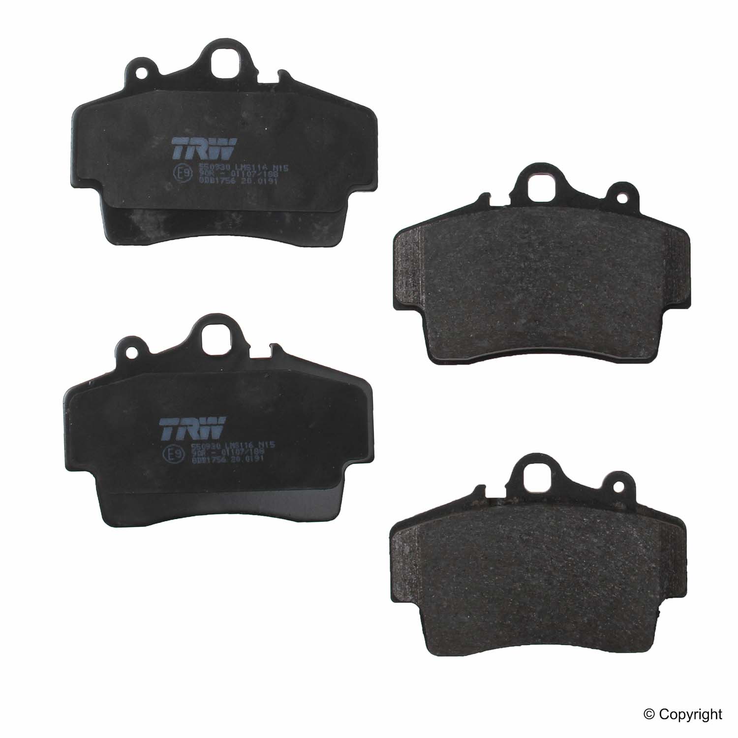 Porsche Disc Brake Pad - TRW
