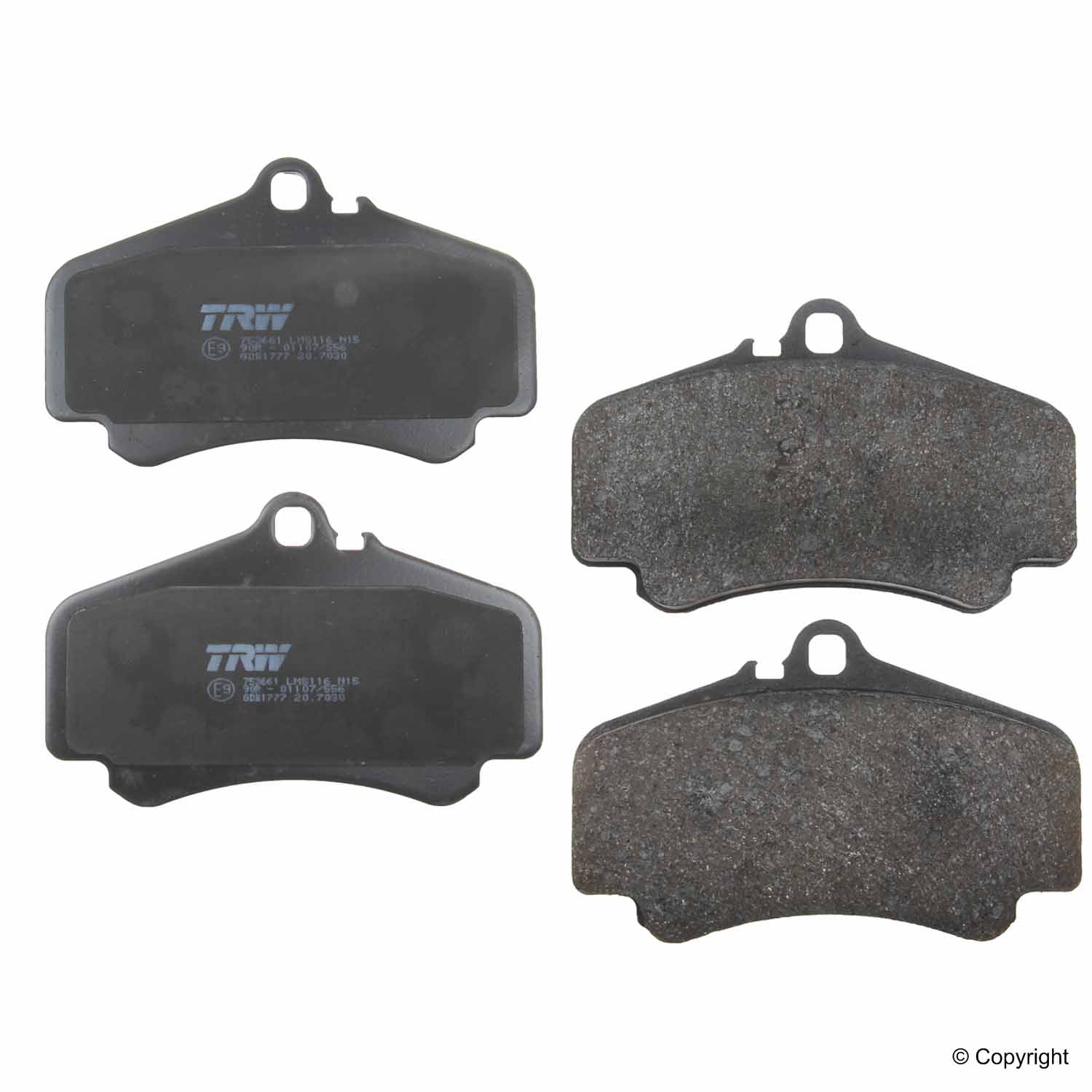 Porsche Disc Brake Pad - TRW