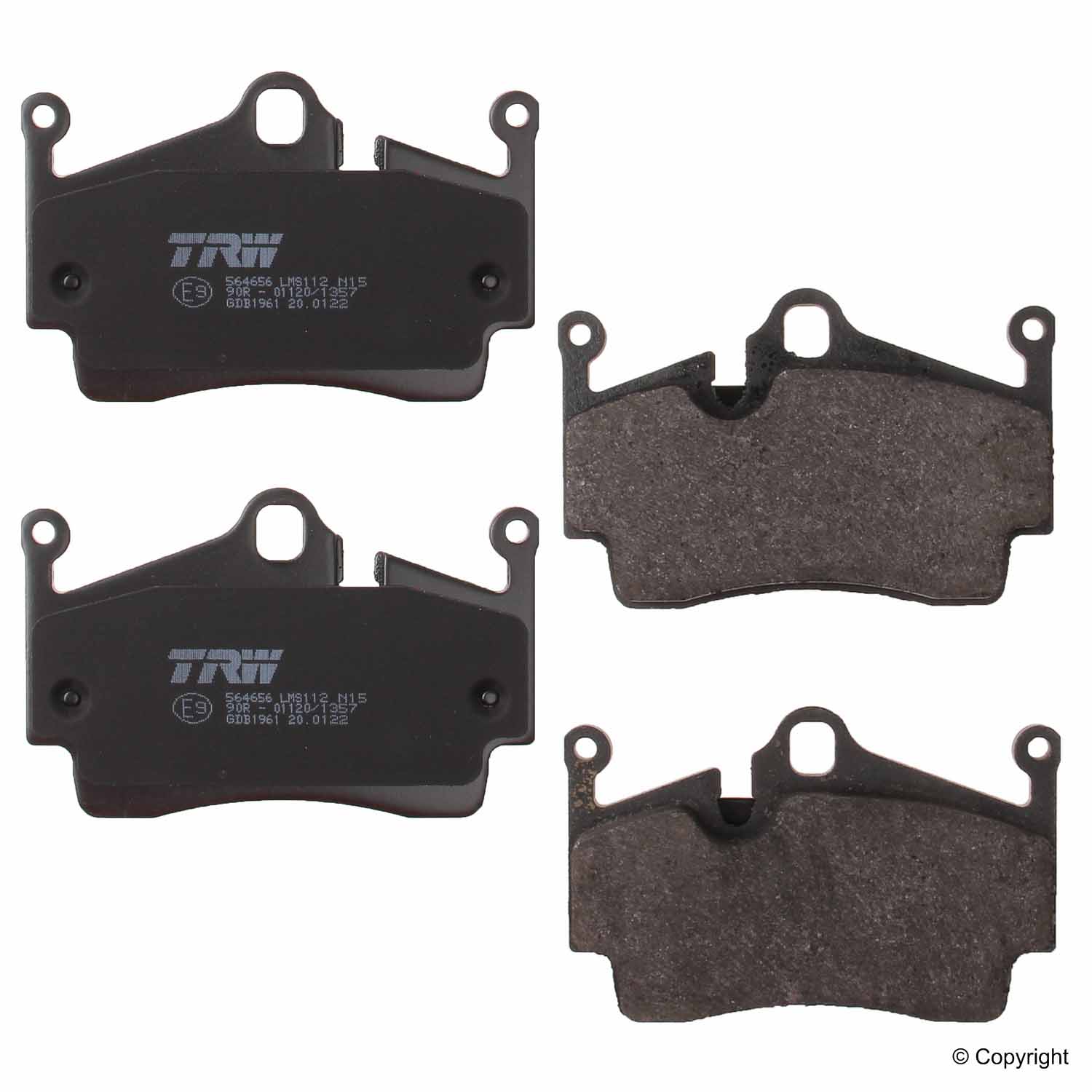 Porsche Disc Brake Pad - TRW