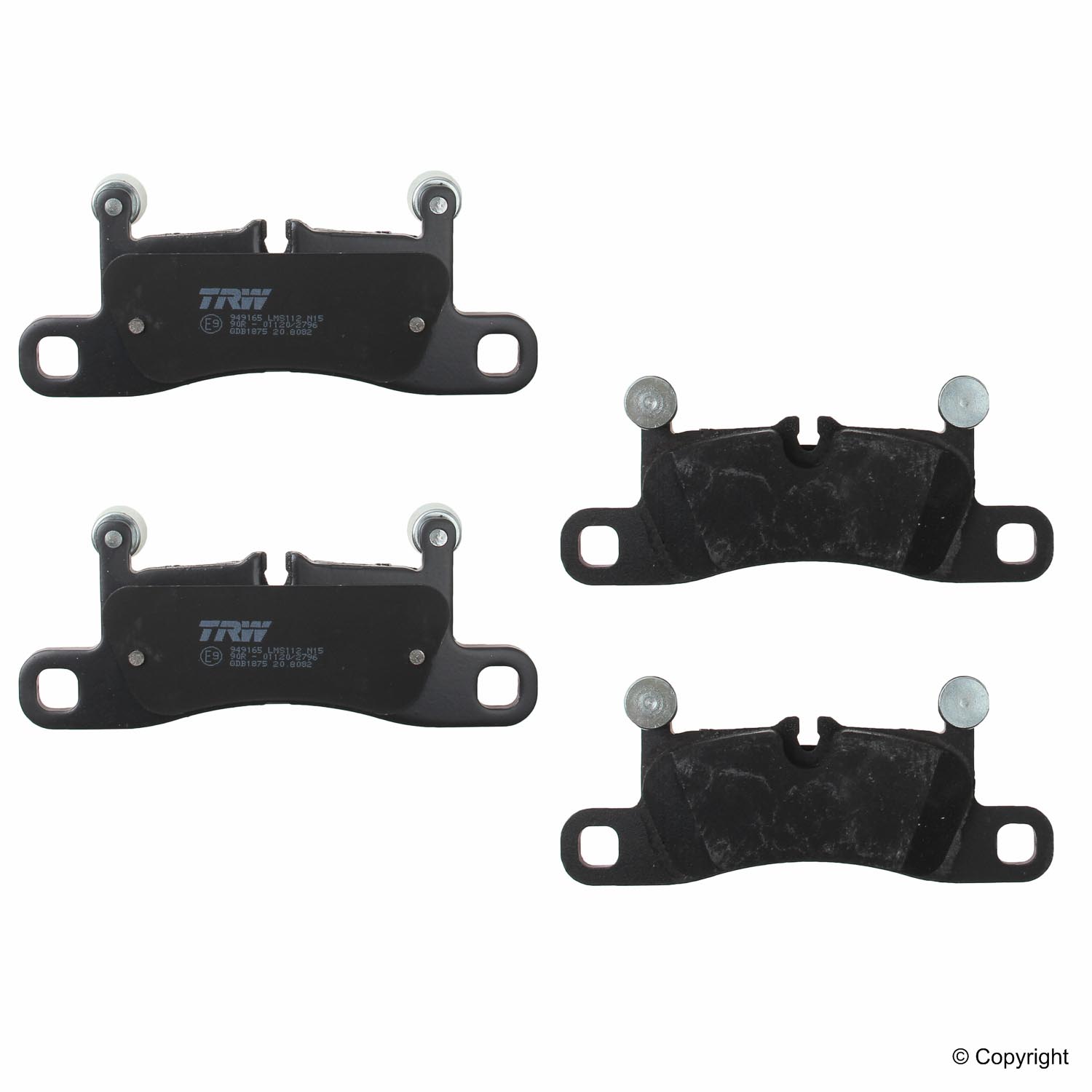 Porsche Disc Brake Pad - TRW