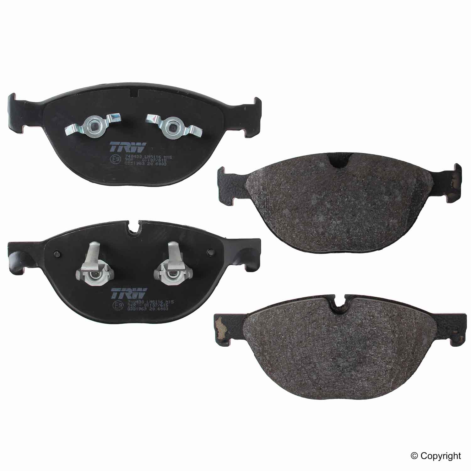 Porsche Disc Brake Pad - TRW