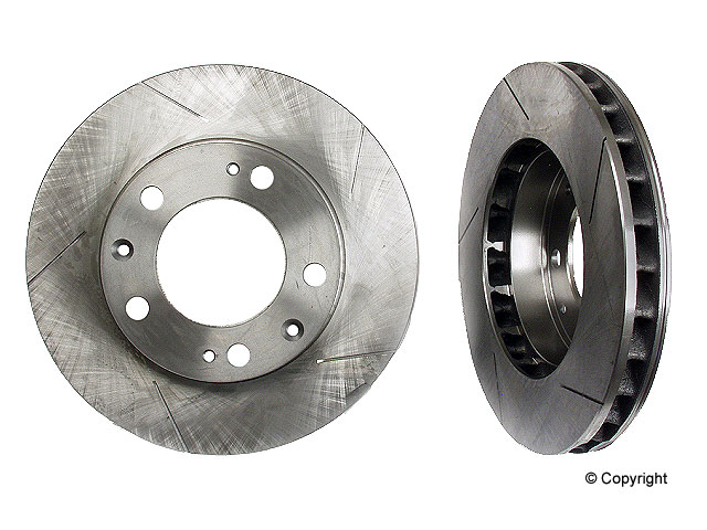 Porsche 928 1982-86 Brake Rotor Front Right - Zimmermann