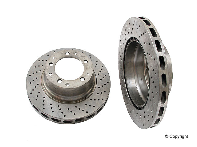 Porsche 911 Turbo 930 78-89 Brake Rotor Rear Right