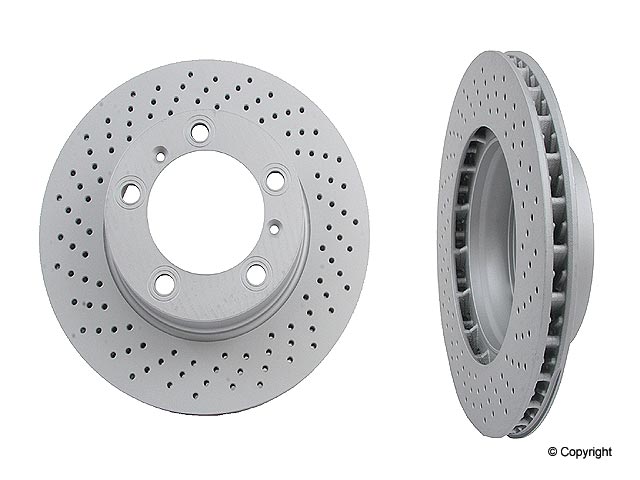 Porsche Brake Rotor Front Left - Zimmermann