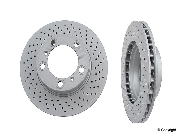 Porsche Brake Rotor Front Right - Zimmermann