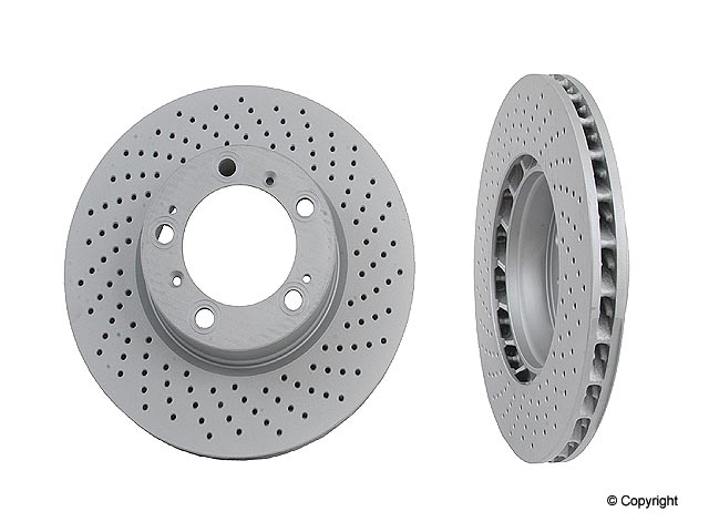 Porsche Brake Rotor Front Right - Zimmermann