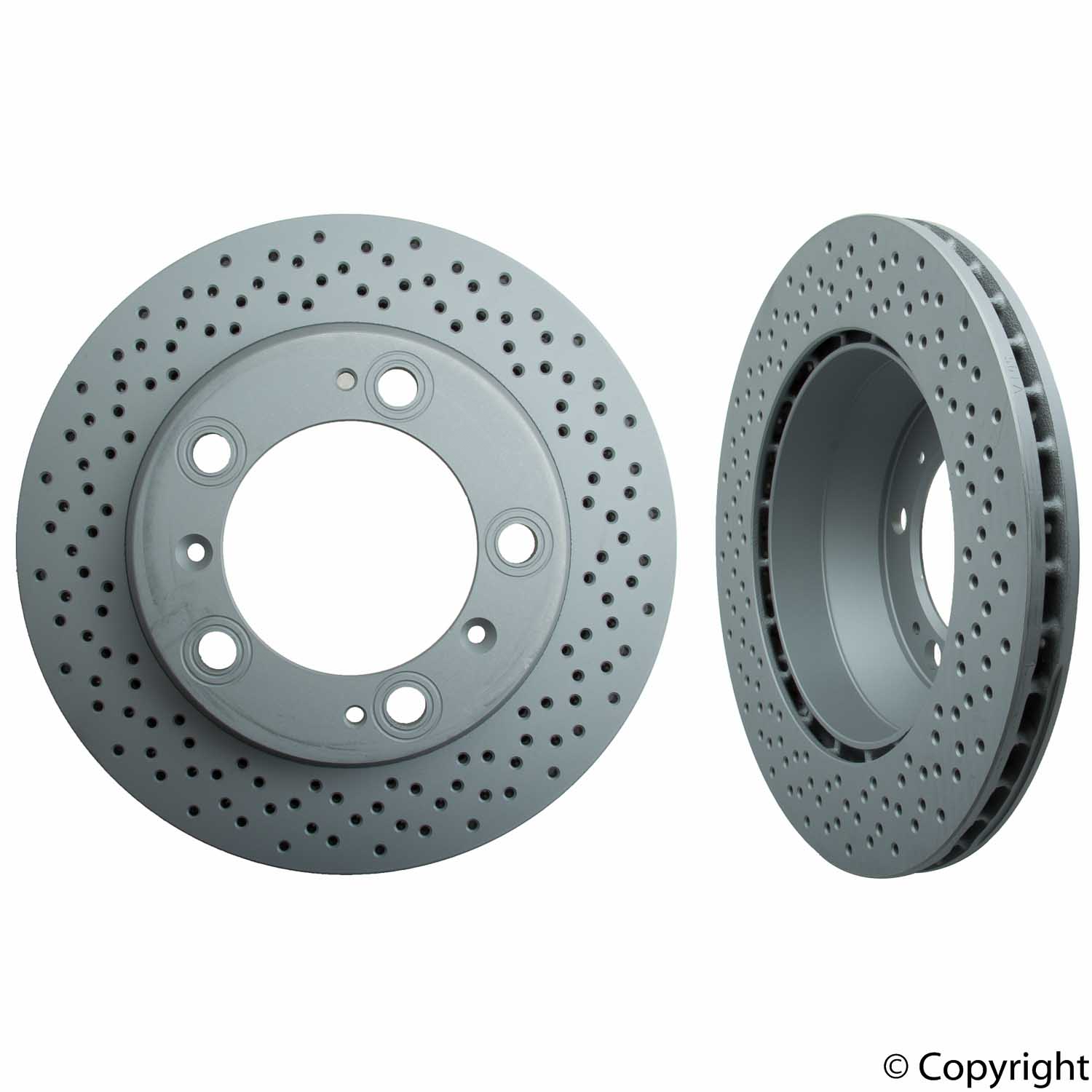 Porsche Brake Rotor Rear - Zimmermann