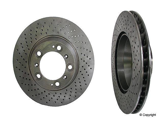 Porsche Brake Rotor Rear Left - Zimmermann