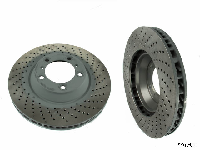 Porsche Brake Disc Rotor Front Right - Zimmermann