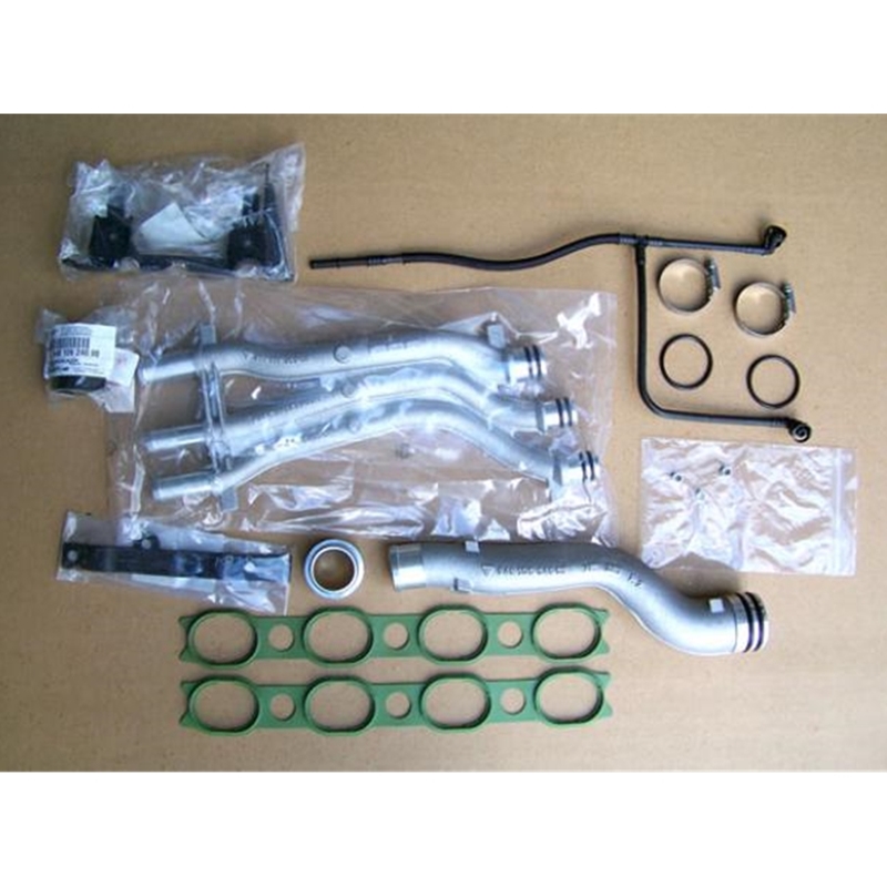 Porsche Cayenne Cooling Hose Tube Pipe Update Kit - Aftermarket