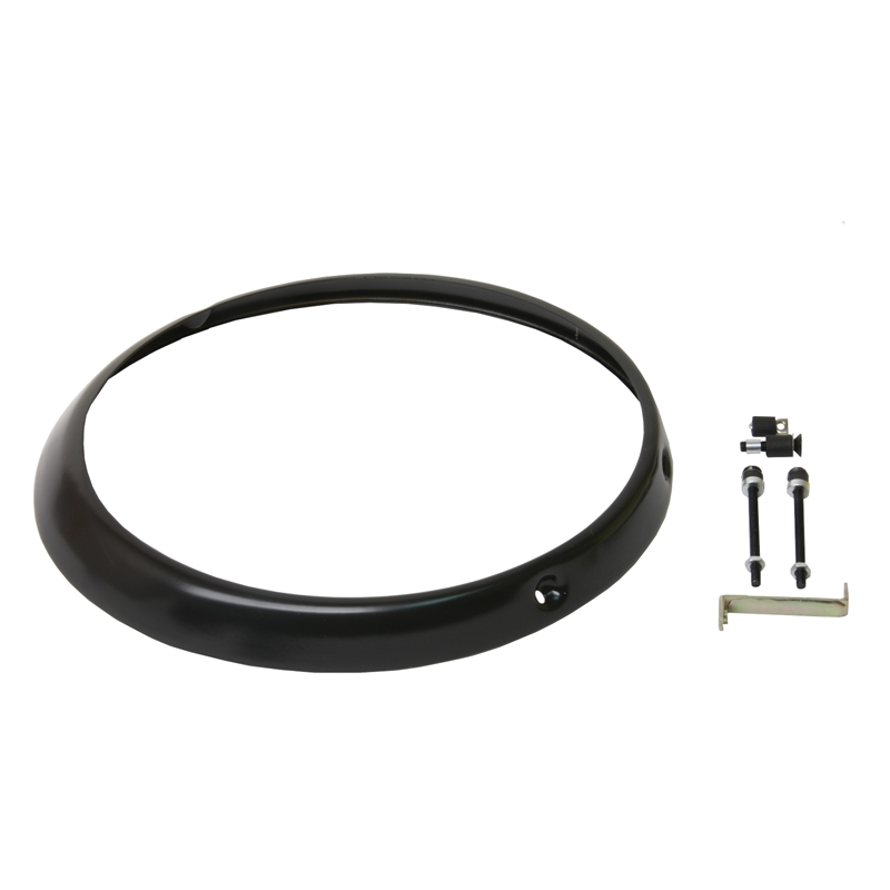 Porsche Headlamp Rim Black - URO