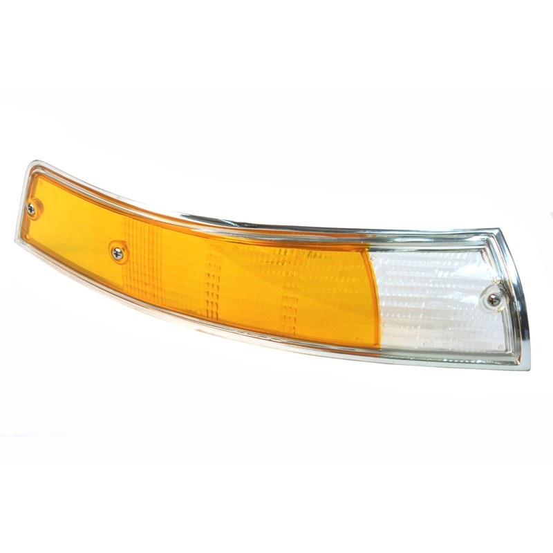 Porsche Turn Signal Lens - Right Euro Silver Trim