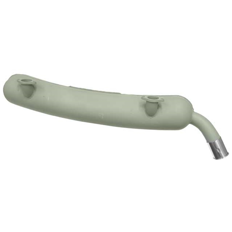 Porsche 911 Muffler, Stainless steel (primered) 2 Inlets 1 Outlet