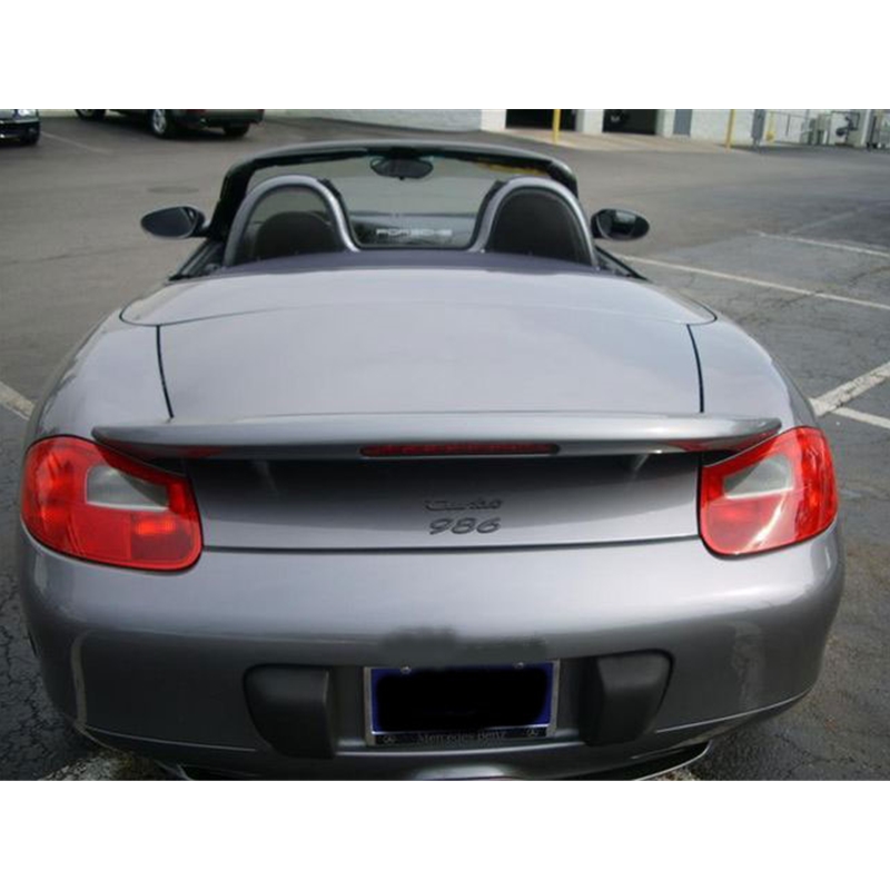Posche Boxster (986)  Rear Wing Spoiler with Brake Light -- Unpainted