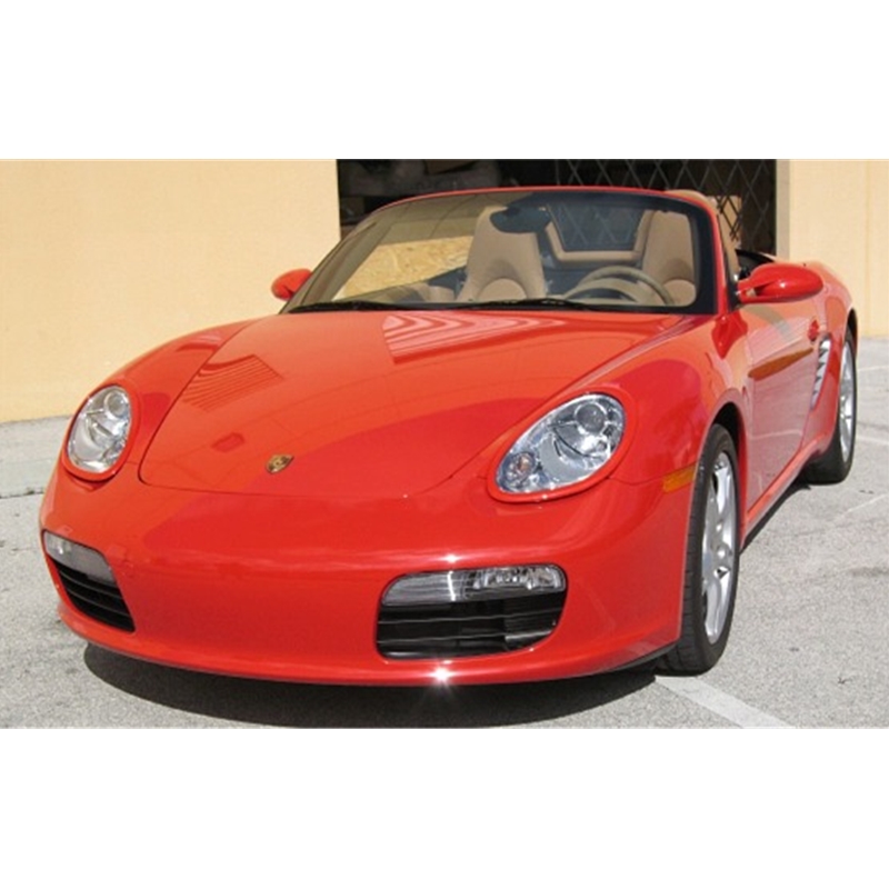 Porsche 987 Boxster Euro Style Headlight Covers (no holes) 2005-2011 Boxster only - unpainted