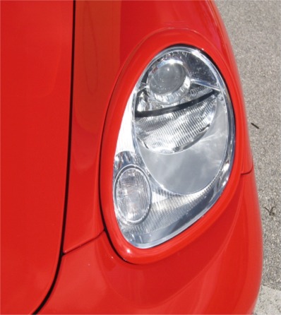 Porsche Cayman Headlight Covers - Painted - 987 2006-2012