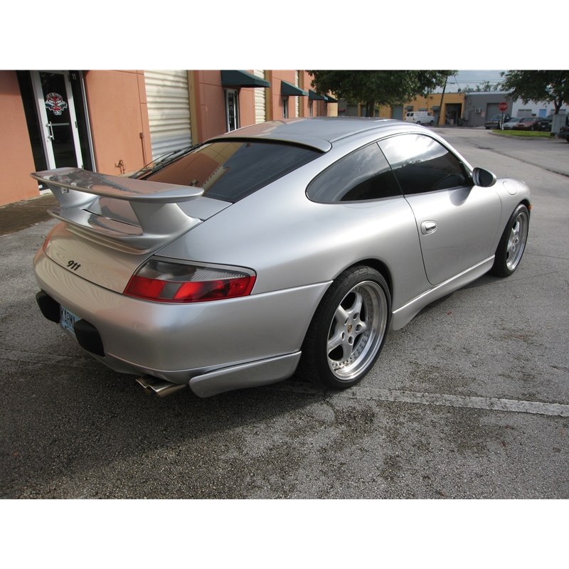 Porsche 996 Rear Bumper Side Skirt Set,Aero Cup, Unpainted 