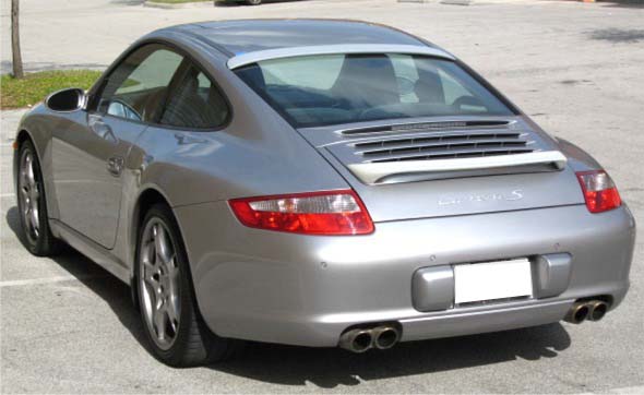 Porsche 997  TA Style Rear Wing Spoiler