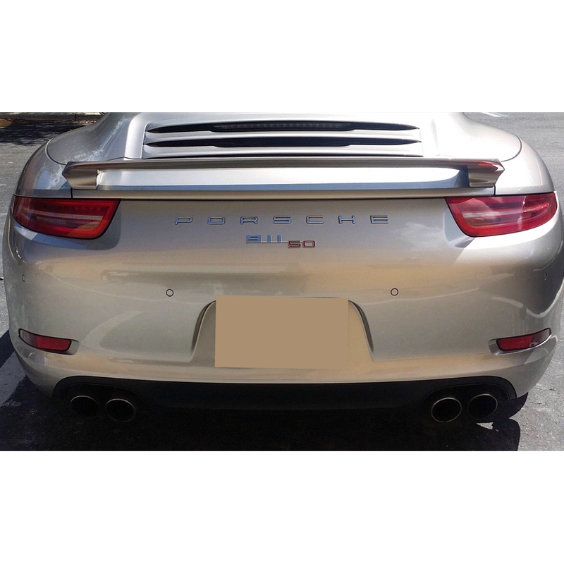 Porsche 991 Rear Wing (mounts on to electric spoiler) - Painted 