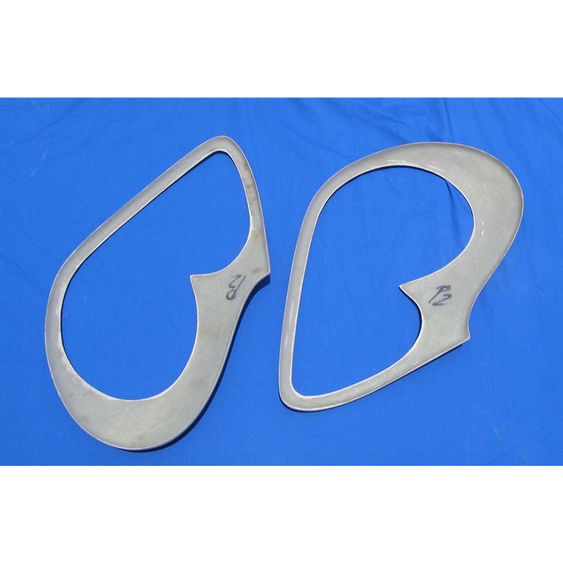 Porsche Cayenne TA Style Headlight Covers - Painted