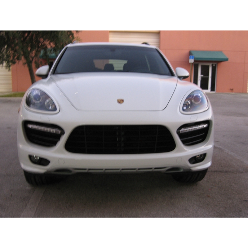 Porsche Cayenne (958) Headlight Cover Set - Carbon Fiber