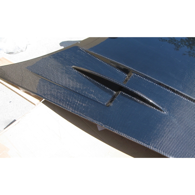 Porsche Panamera Mansory style Vented Hood - Carbon Fiber