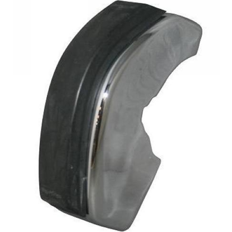 Porsche Front Bumperette Guard -  Narrow .5" (Half Inch) Rubber - Right