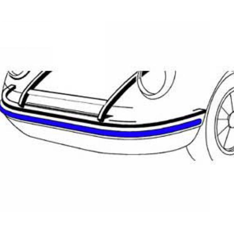 Porsche Front Bumper Deco Molding