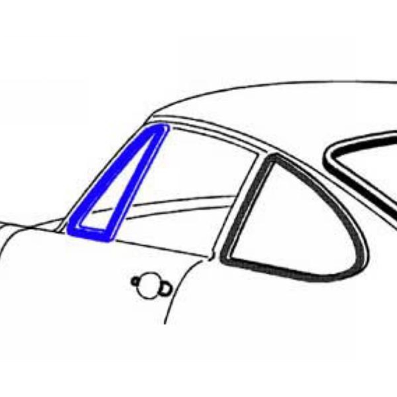 Coupe Vent Window Seal Left - Moveable - OEM