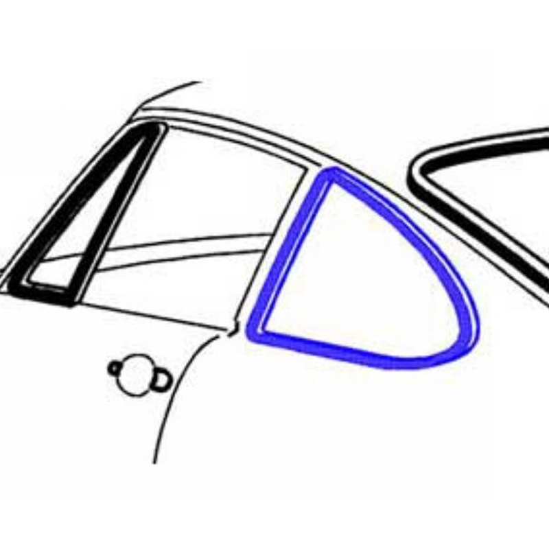 Quarter Window To Body Seal Left Moveable OEM