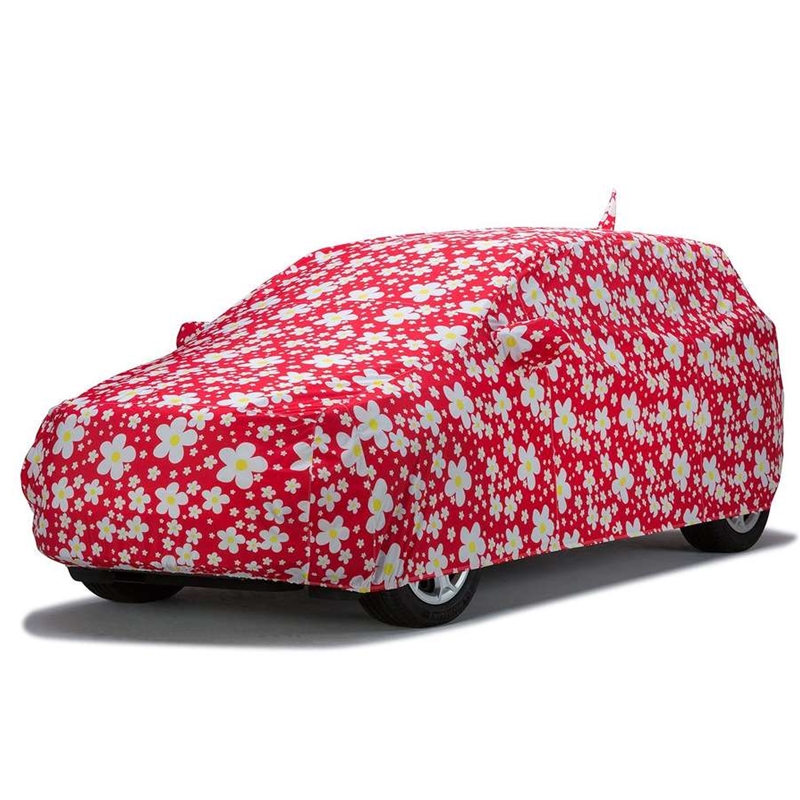 Porsche Car Cover - Grafix Series Daisy Red