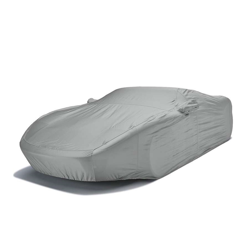 Porsche Car Cover - Fleeced Satin Indoor Gray