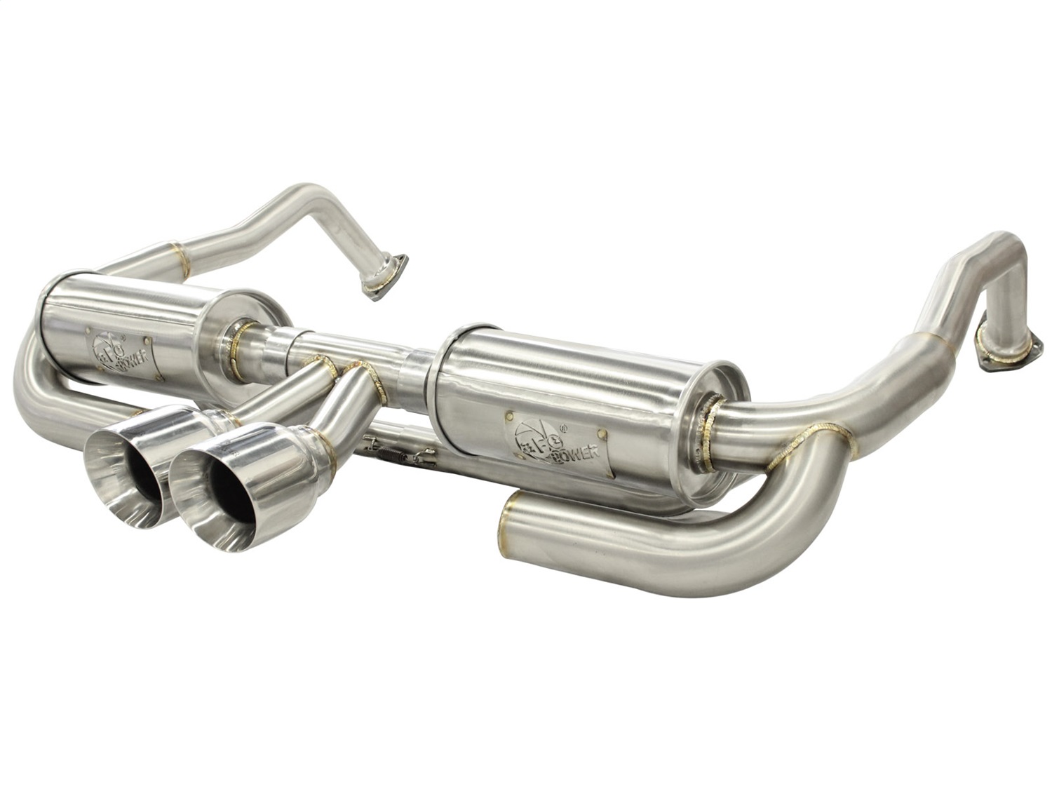 Porsche MACH Force-Xp 2in to 2-1/2in Stainless Steel Cat-Back Exhaust System