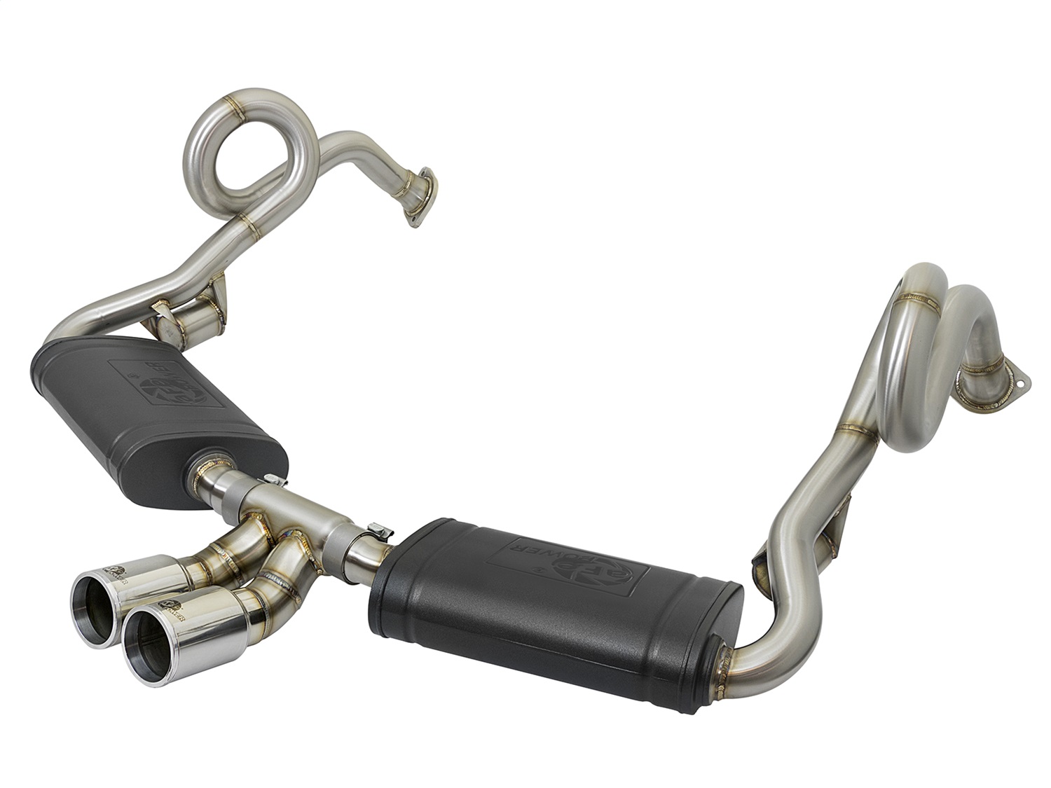 Porsche MACH Force-Xp 2in to 2-1/2in Stainless Steel Cat-Back Exhaust System