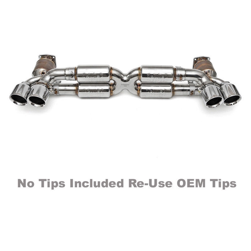 Porsche 991.2 Turbo Supersport Street X-Pipe Exhaust (No Tips