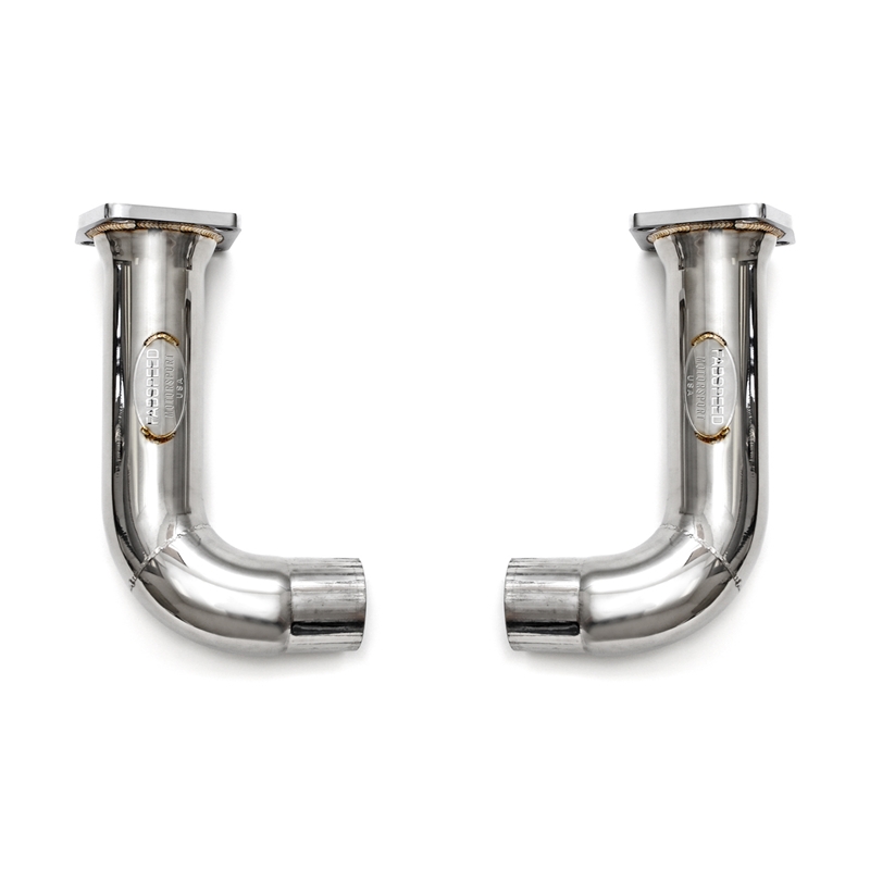 Porsche 991 Turbo Catbypass Pipes (Direct replacement. Works with factory muffler)