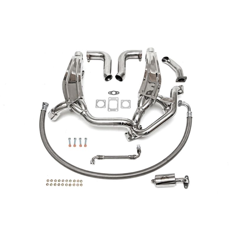 Porsche 911 Turbo 930 Sport Headers with Heat - Slantnose (includes oil lines)