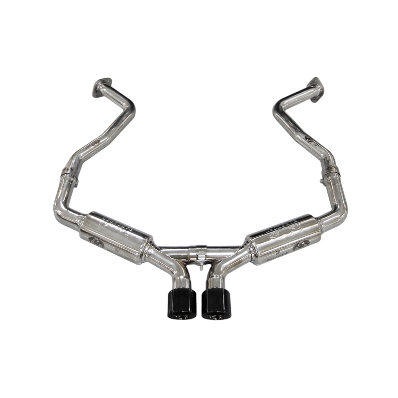 Porsche 981 Boxster/Cayman Supercup Race Exhaust System w/ Tips - Polished Chrome