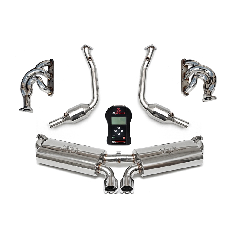 Porsche 986 Boxster Performance Package without ECU (1997-1999) w/ Tips - Polished Chrome