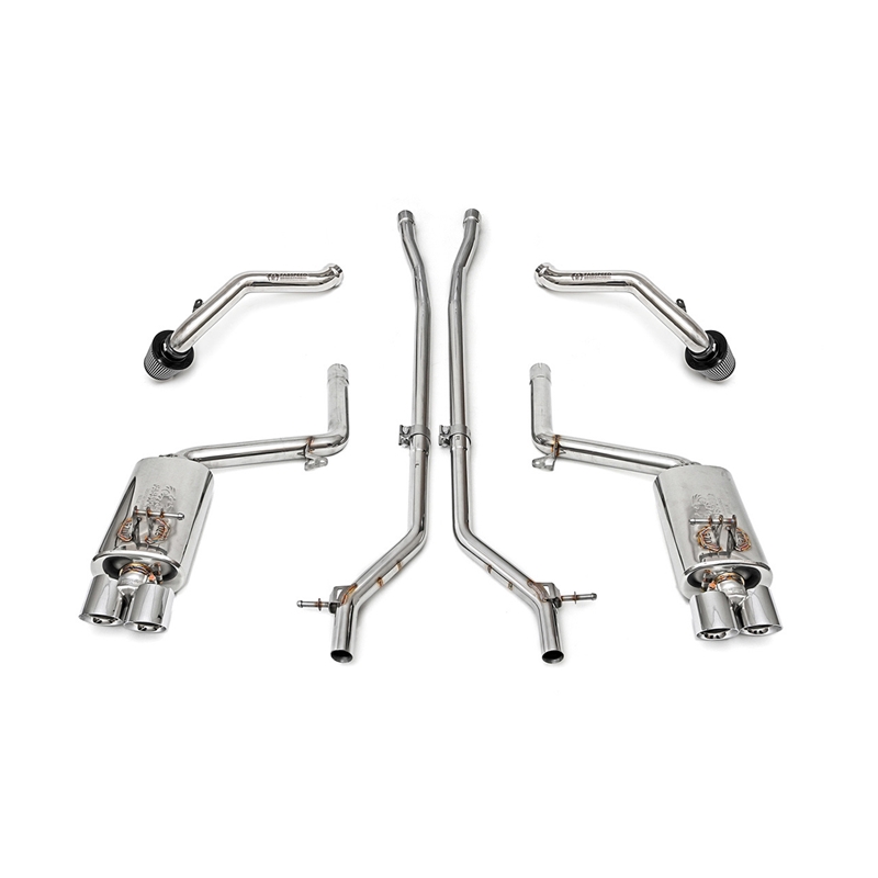 Porsche 970 Panamera V6 Sport Performance Package w/ Tips - Black Chrome