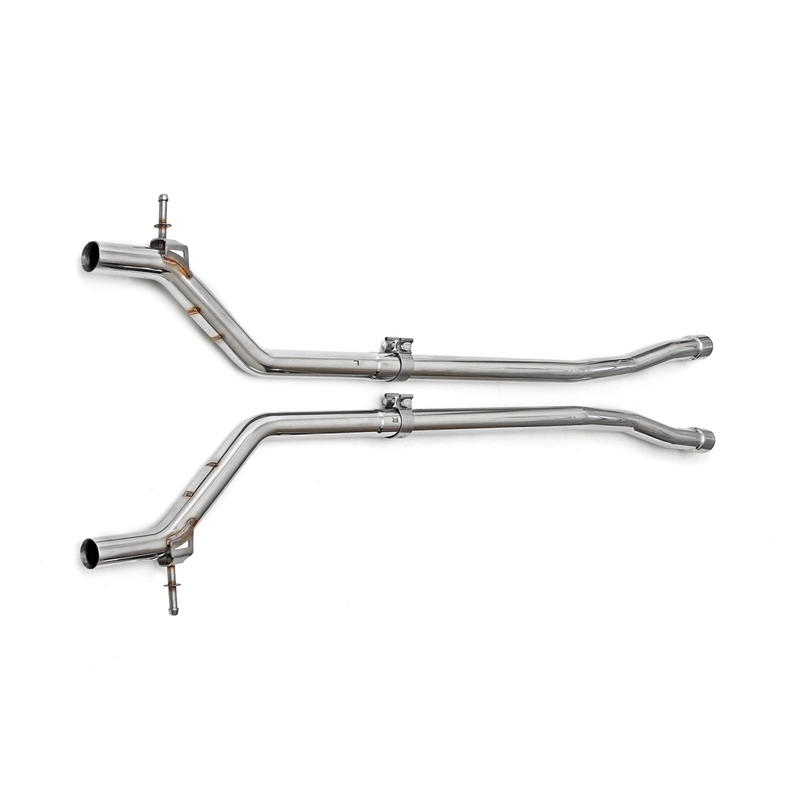 Porsche 970 Panamera V6 Resonator Bypass Pipes - by Fabspeed