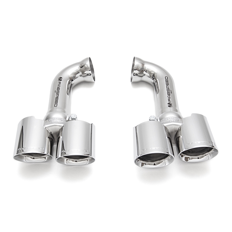 Porsche 958 Cayenne V6 Deluxe Tips (for PSE) - Polished Chrome