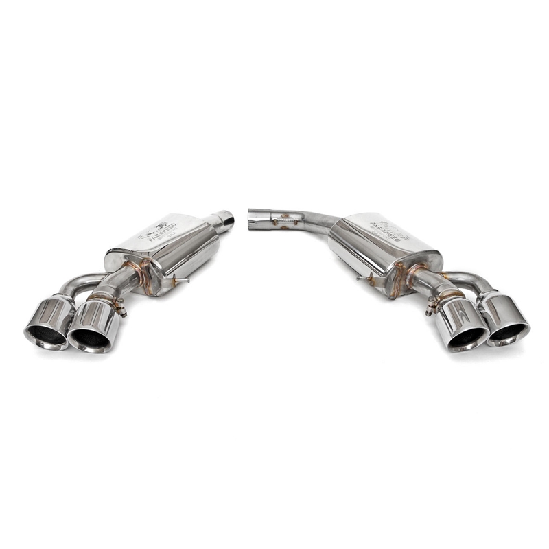 Porsche Macan Turbo Maxflo Performance Exhaust System w/ Tips - Polished Chrome