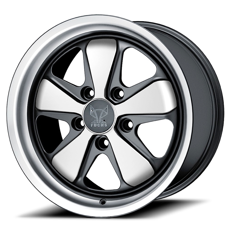 Porsche Fuchs Wheel Rim Silver 17" x 9" - Rear