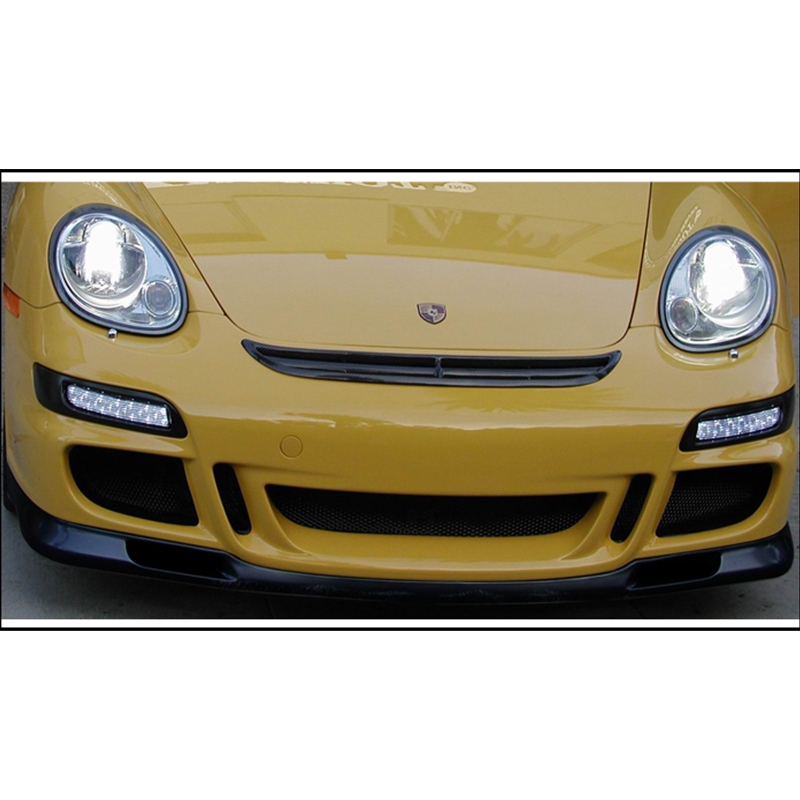 Porsche 987.1 GT3 Front Bumper w/ Custom Light Housing (2005-2008)