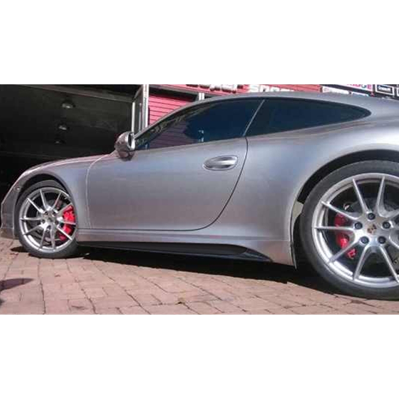 Porsche V-Sport Side Skirts FRP/Carbon Fiber  (Narrow Body 2012-2016 Non-Turbo)