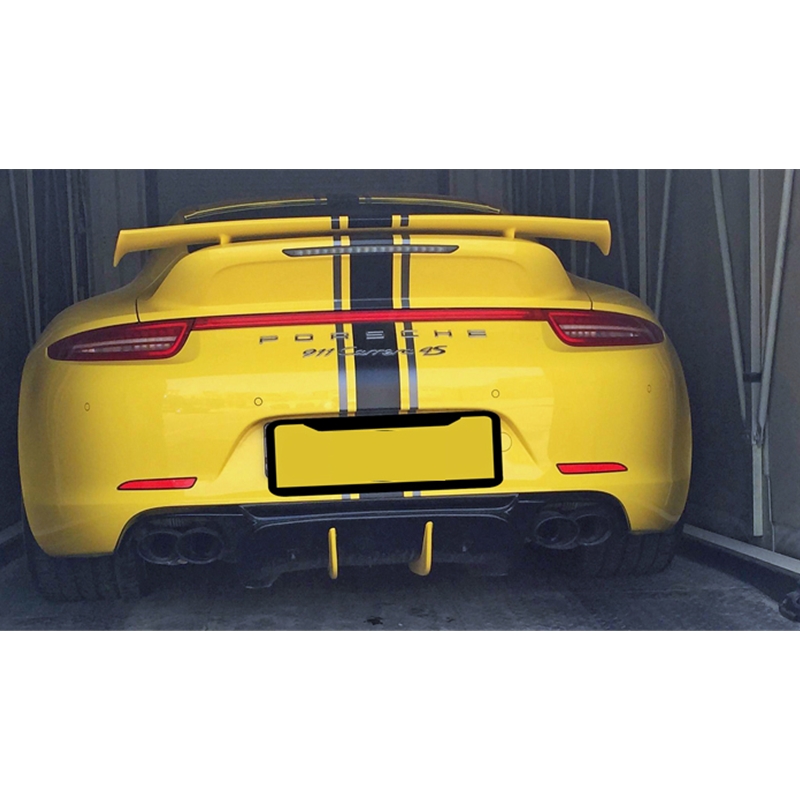 Porsche V-Sport Rear Diffuser non-Carbon Fiber (2012-2016 Non-Turbo)
