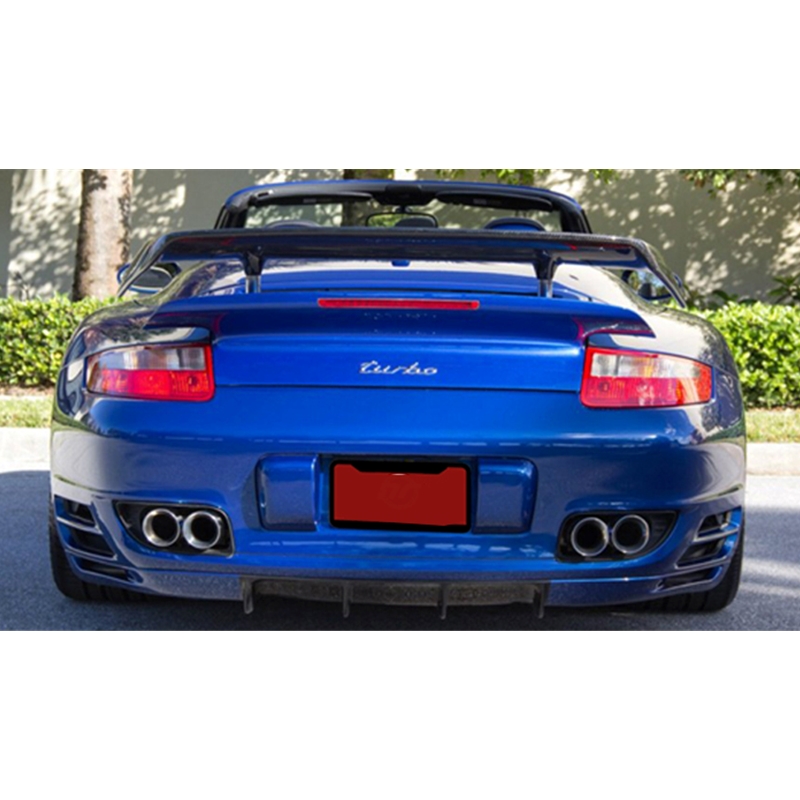 Porsche 997TT Type 1 Carbon Fiber Rear Valance/Diffuser  (2008-2012 Turbo model only)