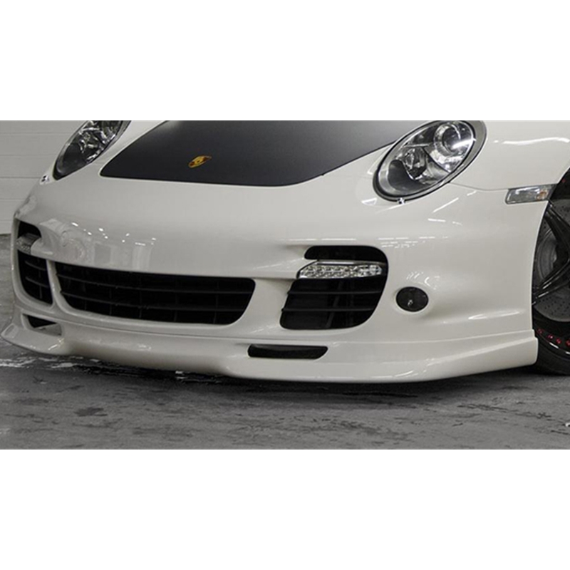 Porsche 997TT Urethane Type 1 Front Spoiler (2008-2012 Turbo model only)