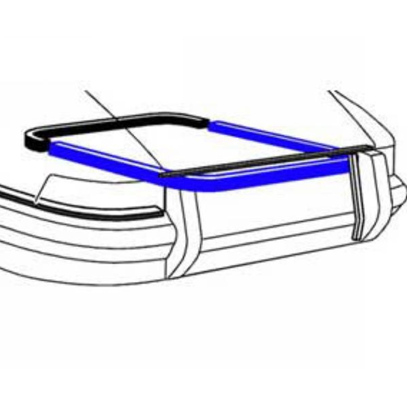 Porsche 911  Engine Compartment Seal Rear - Long